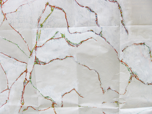 Painted out map