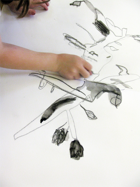Enabling children to feel confident enough to pursue their own "drawing journey"