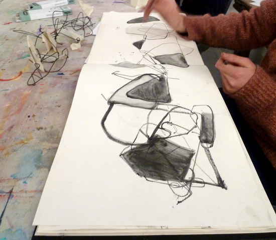 Drawing and Making: processes feeding each other