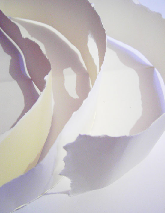 In the Studio - working out the method of construction