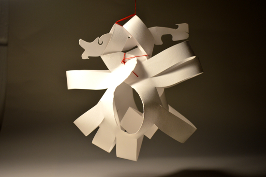 paper sculpture: sofia