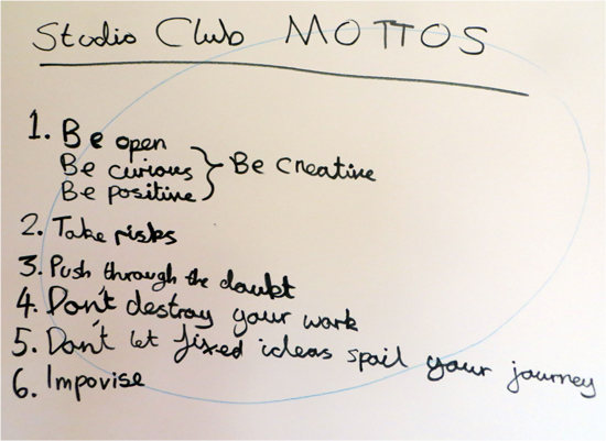 Friday Club Mottos