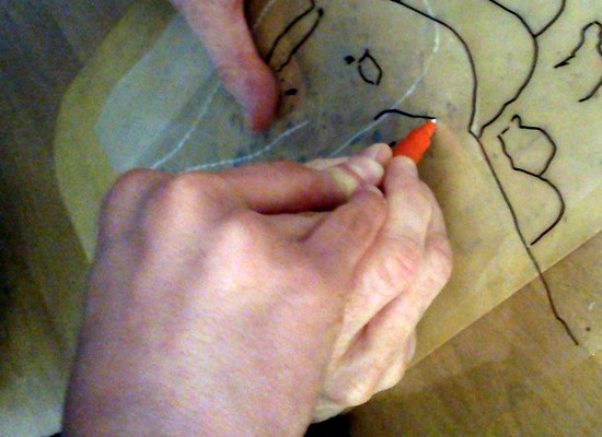 Using German Film to create a tactile drawing Sara Dudman
