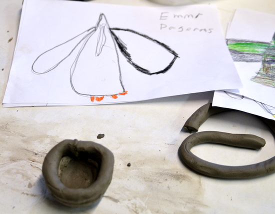 Emma's work area