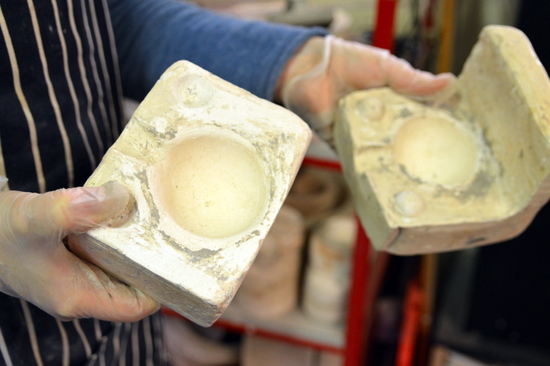 These are great for using as bases particularly for penguins, press small balls of clay in and smooth to make a bowl form, and then coil build upwards