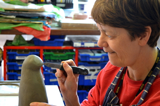 And with Abi's help adds a beak