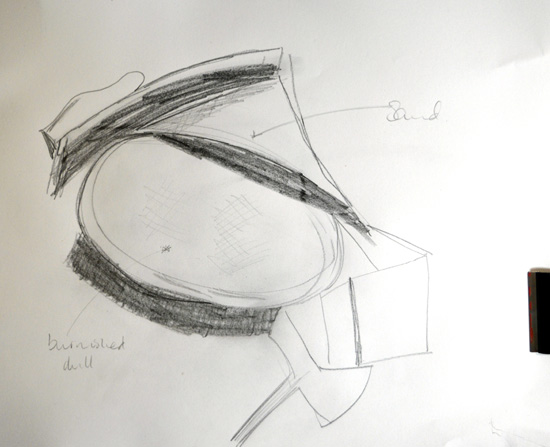 Barbara Hepworth - teacher uses drawing and annotation to take ideas back to the studio