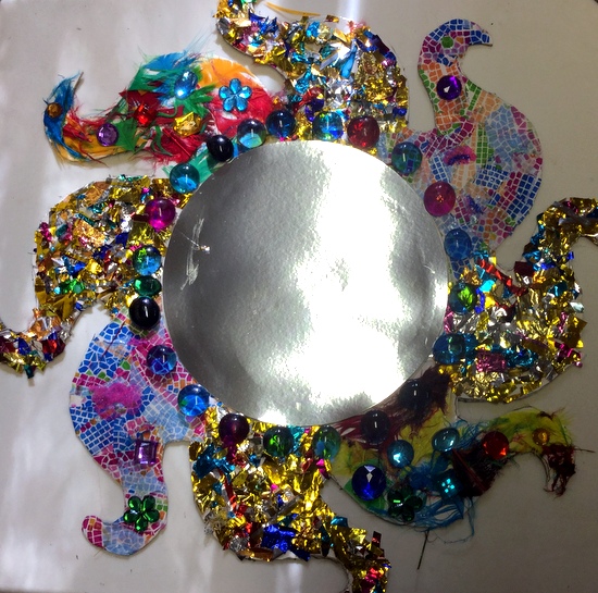 Students enjoy intricate, repetitive designs