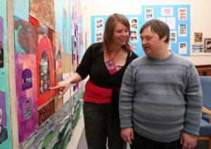 I have a strong and broad experience of using the arts to promote wellbeing and learning in both business and community. I currently run an arts based project to support people in recovery from substance misuse and/or with mental ill health.