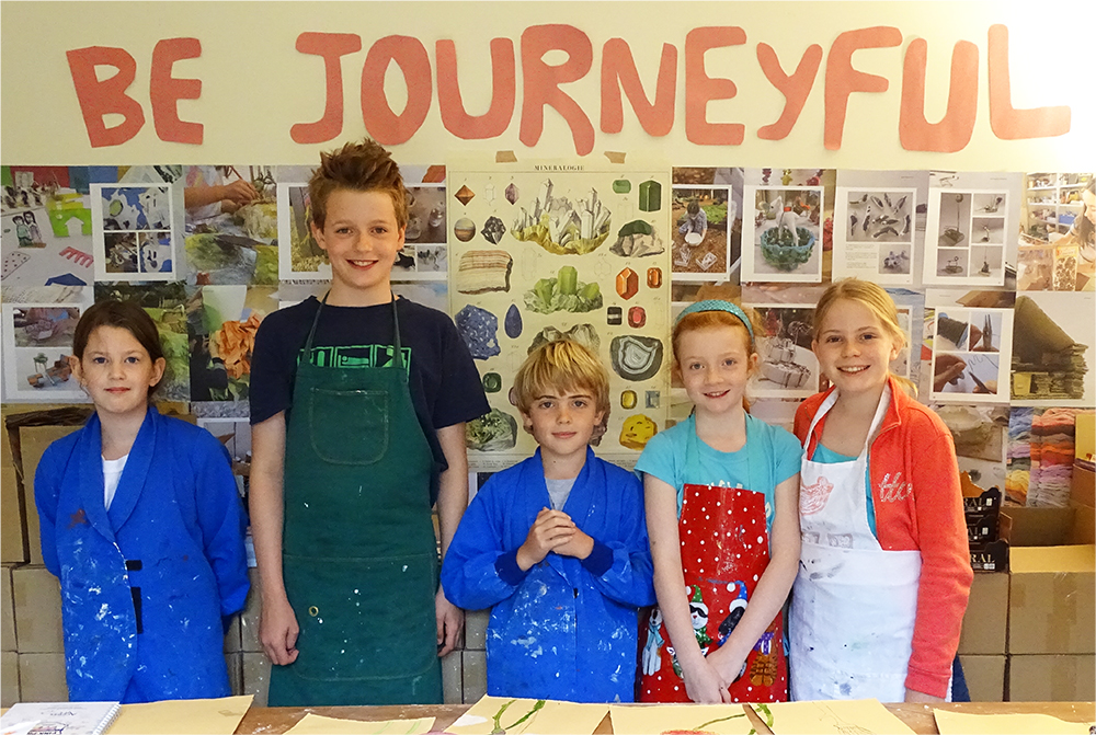 Be Journeyful! Many thanks to the children who attended the AccessArt Mini Art School
