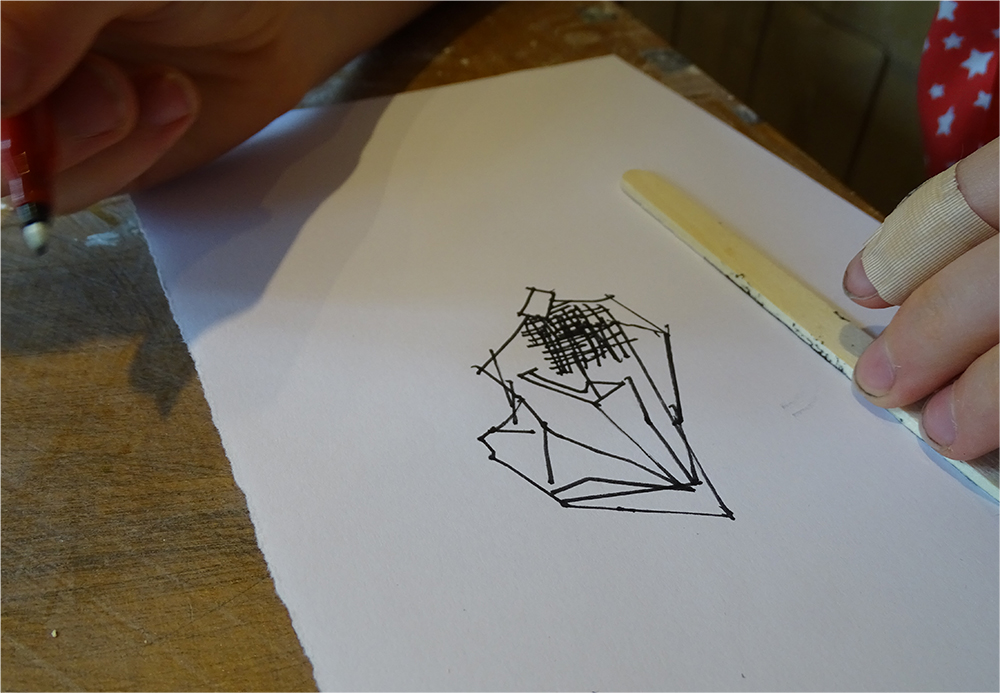 Drawing Using Only Straight Lines : Drawing with a ruler