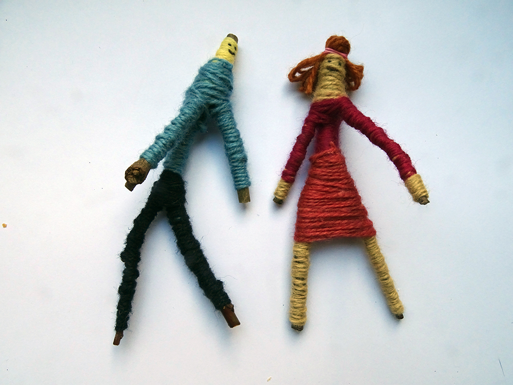 Stick Man Worry Dolls