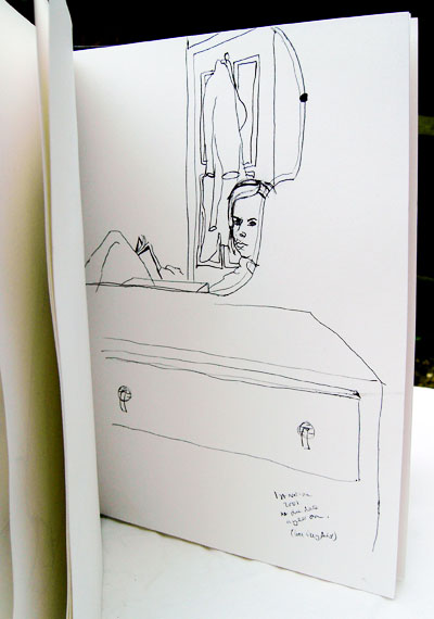 Photo and Sketchbook credit: Emma Davies Photo and Sketchbook credit: Emma Davies