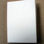 How to make a simple folded sketchbook