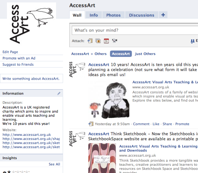 If you post on facebook or twitter, or any other social media, pls think about acknowledging your source of inspiration. Twitter and Facebook: @accessart Instagram @accessartorguk