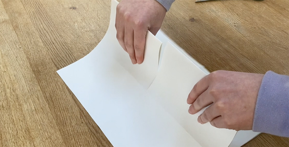 Making a simple folded sketchbook