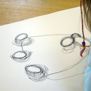 Squiggle Drawing - Continuous Line Drawing