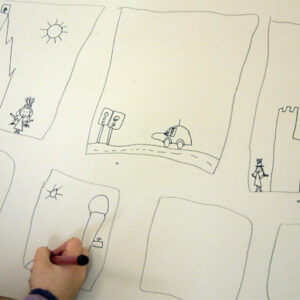 Eloquent visual story telling by a five year old
