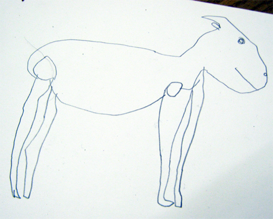 Sketch of a Deer