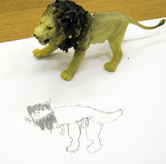 Sketch of a Lion