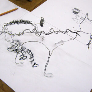Draw and create wire models of toys