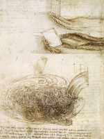 Drawing Pouring Water Inspired by Leonard Da Vinci