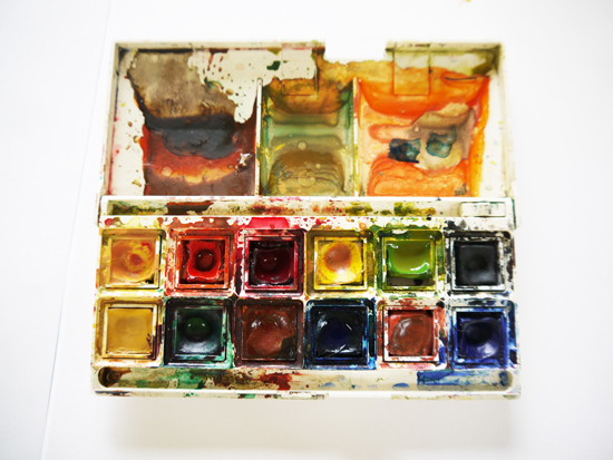 Water colour paints Water colour paints
