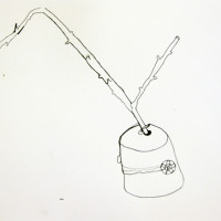 Cantilevered stick