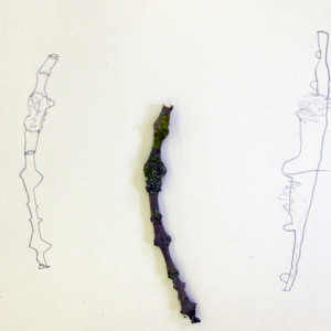 Drawing through touch