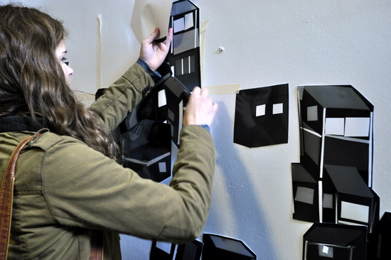 Student working on Drawing with LIght Student working on Drawing with LIght