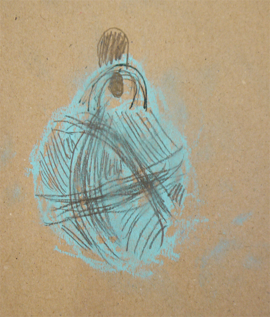 Drawings on Brown Paper: Wool