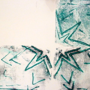 Mono printing - By Nina