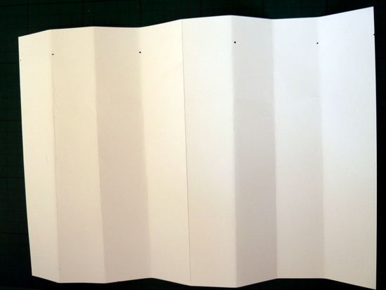 Finished template