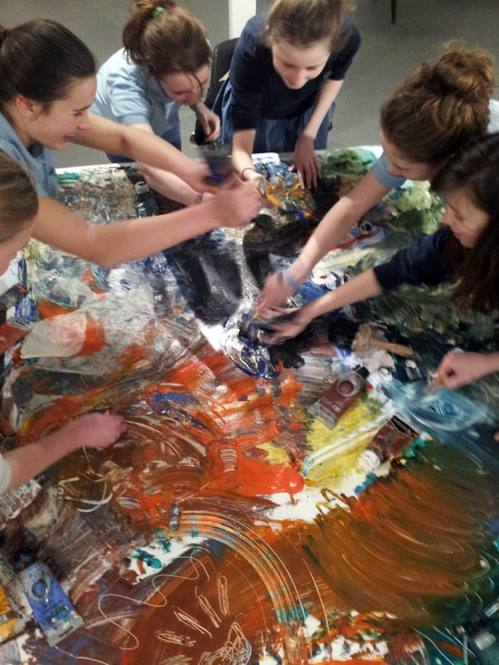 Group Painting Example Painting