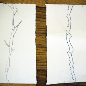 Try this simple exercise to encourage children to draw larger 