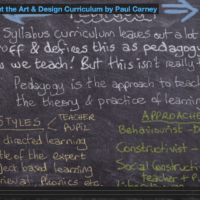 Thoughts on the Curriculum by Paul Carney