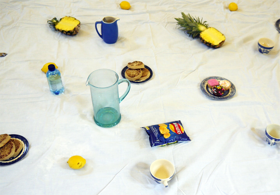 The picnic spread! The picnic spread!