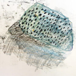 A simple but engaging way to introduce children to monoprinting,