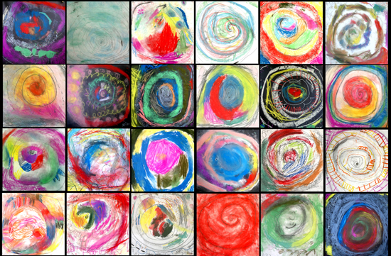 Drawing Spiral Snails by Tracy McGuinness-Kelly