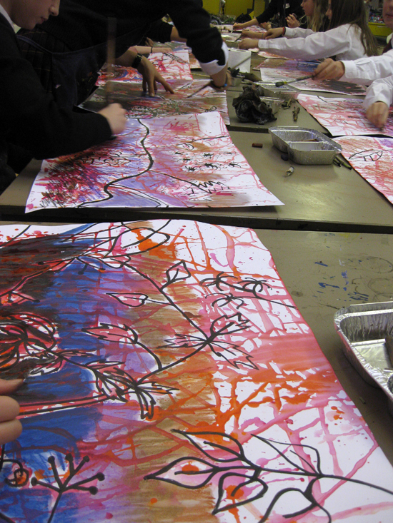 "We have enjoyed intertwining AccessArt into our projects - feeling confident that we are making good progress and enriching the curriculum. I love the sketching - the wildlife / hedgerow painting and have included aspects of this in a natural paint making session at a woodland in which I work. We love the AccessArt projects - they are stunning and inspirational - I have passed them on to other friends and colleagues who are equally impressed. Thank you!"