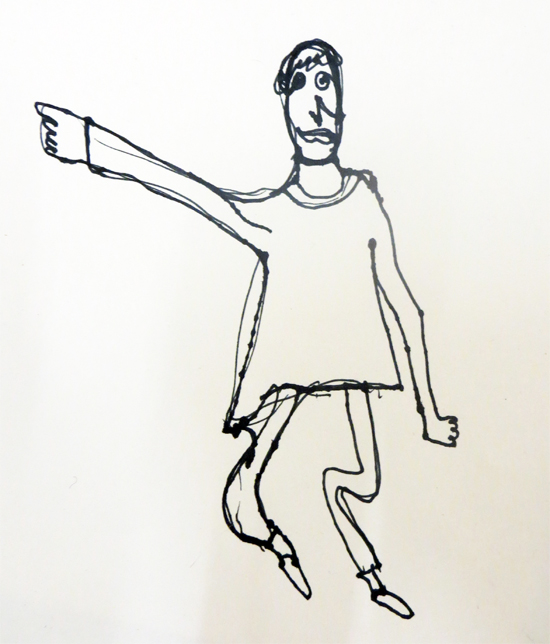 Continuous line drawing Continuous line drawing