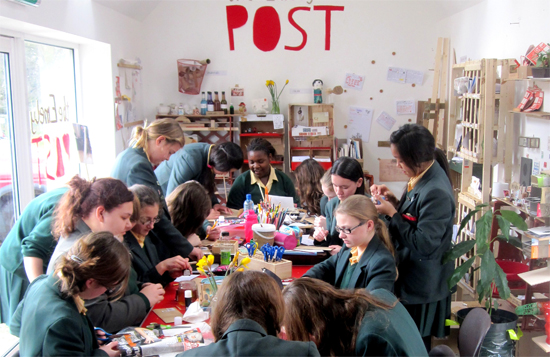 Lunchtime at the post office