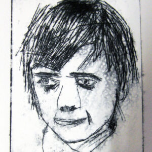 Etching self portraits