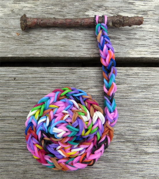 loom bands spiral