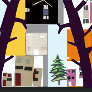 Details of finished mural
