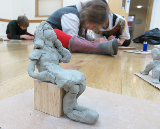Quick clay figurative sketch Quick clay figurative sketch