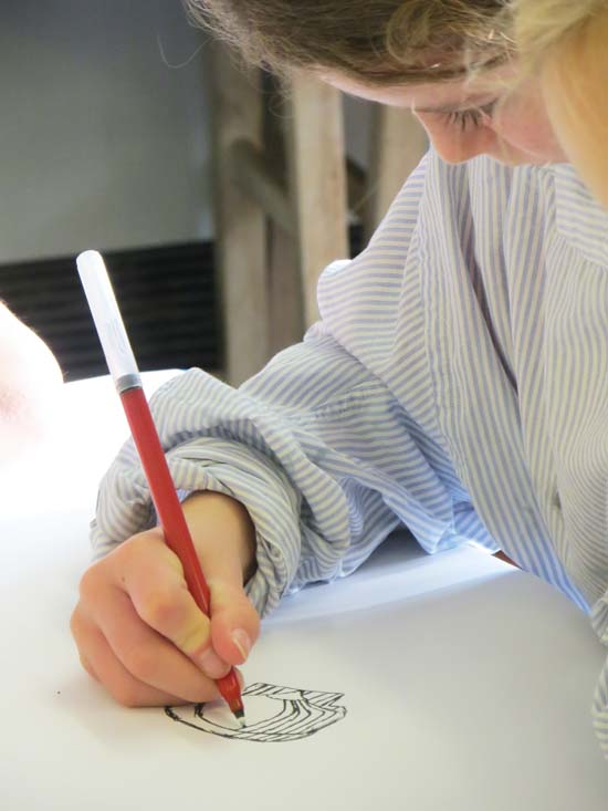 Drawing to collect information