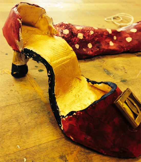 shoe sculpture - Fancy high heels