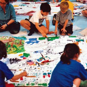 A trio of musical activities that combine an exploration of drawing and music.