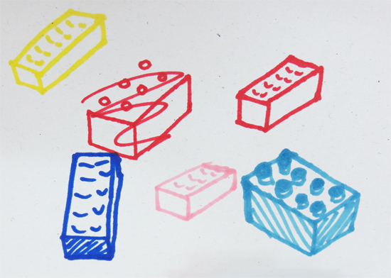 Lego sketches